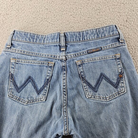 Wrangler Jeans Womens 6x32 Blue Cash Ultimate Riding Bootcut Denim - Picture 13 of 16